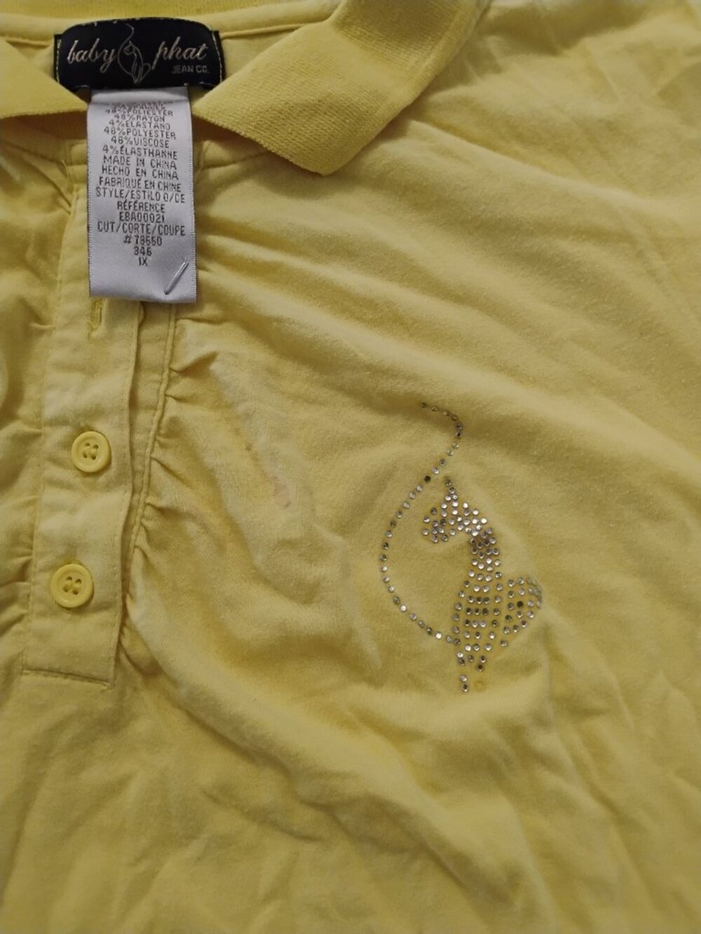 Baby Phat Polo 💛